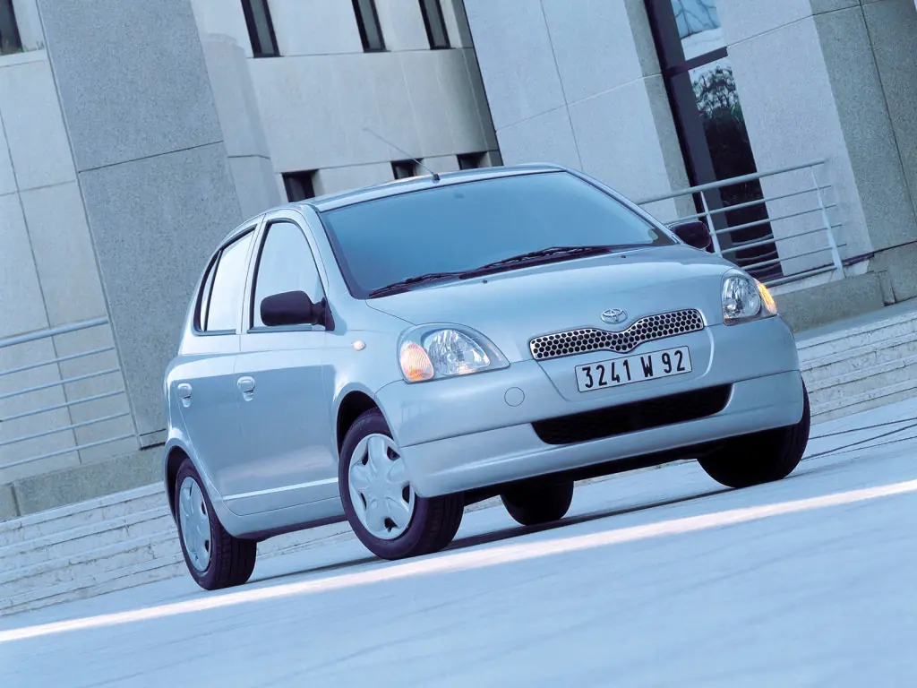 Toyota Yaris (NCP13, NLP10, SCP10, SCP12) 1 поколение, хэтчбек 5 дв. (01.1999 - 02.2003)